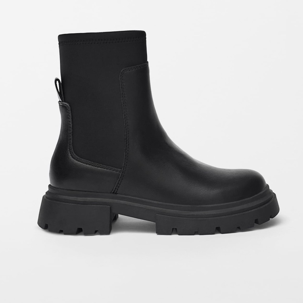 Zara Sock Ankle Boots - NWT